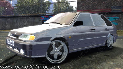 Автомобиль для GTA 4 ВАЗ 2114 Dag Style v2.0