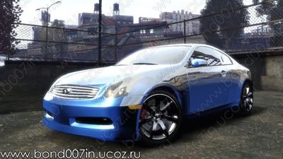 Автомобиль для GTA 4 Infiniti G35 Coupe v2.1