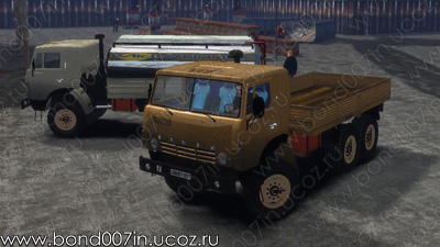 Автомобиль для GTA 4 Камаз 4310