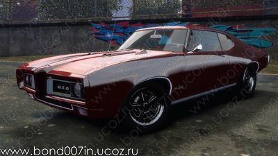 Автомобиль для GTA 4 Pontiac GTO Hardtop