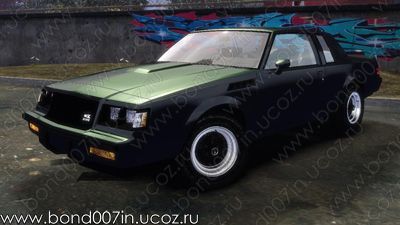 Автомобиль для GTA 4 Buick Grand National GNX v2.0