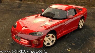 Автомобиль для GTA 4 Dodge Viper GTS