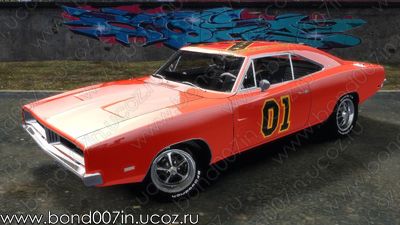 Автомобиль для GTA 4 Dodge Charger General Lee