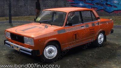 Автомобиль для GTA 4 ВАЗ 2105 такси