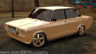 Автомобиль для GTA 4 ВАЗ 2107 тюнинг