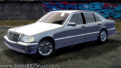 Автомобиль для GTA 4 Mercedes-Benz S 600 W140