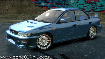Автомобиль для GTA 4 Subaru Impreza WRX STi 1999