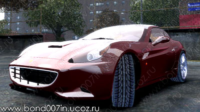 Автомобиль для GTA 4 Ferrari California EMP