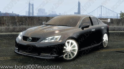 Автомобиль для GTA 4 Lexus IS-F