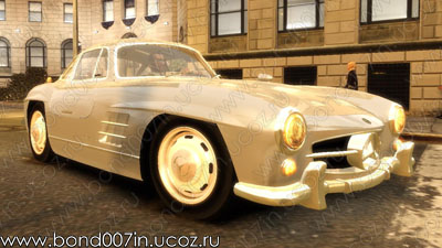 Автомобиль для GTA 4 Mercedes-Benz 300SL Gullwing
