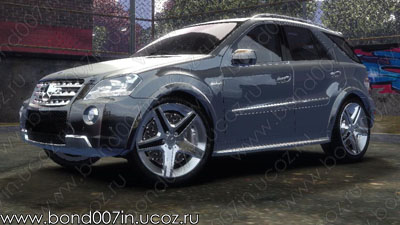 Автомобиль для GTA 4 Mercedes Benz Ml63 AMG