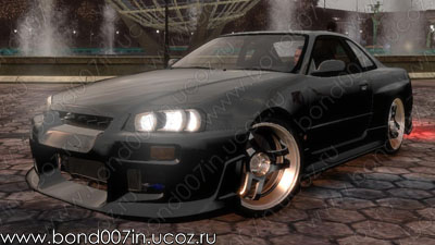 Автомобиль для GTA 4 Nissan Skyline R34