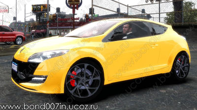 Автомобиль для GTA 4 Renault Megane RS 250