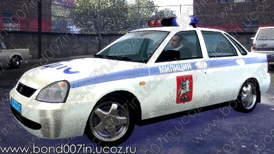 Полицейский автомобиль для GTA 4 ВАЗ-2170 Приора