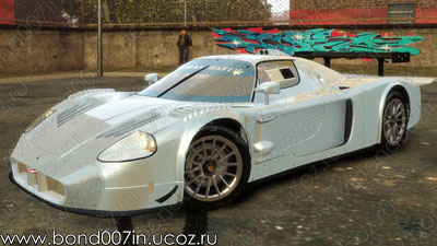 Автомобиль для GTA 4 Maserati MC12 R