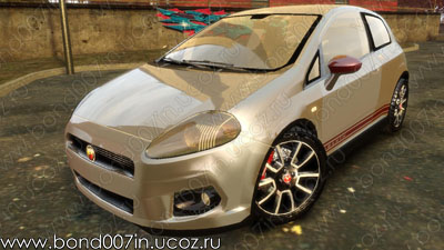 Автомобиль для GTA 4 Fiat Grande Punto Abarth