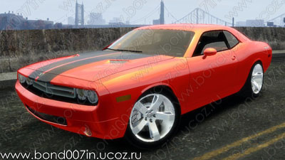 Автомобиль для GTA 4 Dodge Challenger 2006