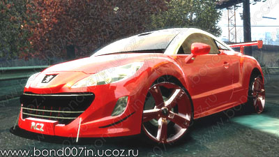 Автомобиль для GTA 4 Peugeot 308 RC Z