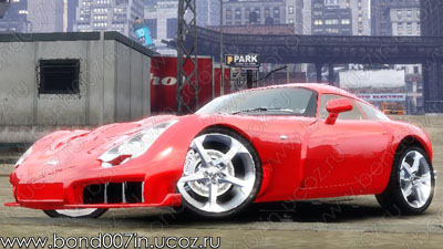 Автомобиль для GTA 4 TVR Sagaris