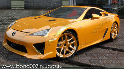 Автомобиль для GTA 4 Lexus LF-A