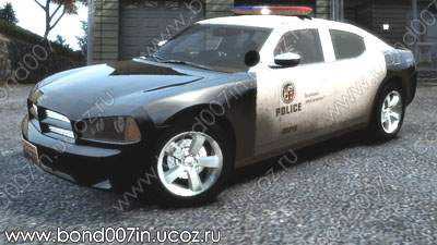 Автомобиль для GTA 4 Dodge Charger Police V1.6 ELS