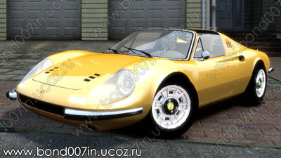 Автомобиль для GTA 4 Ferrari Dino 246 GTS