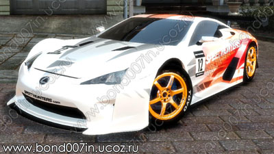 Автомобиль для GTA 4 Lexus LFA Speedhunters Edition