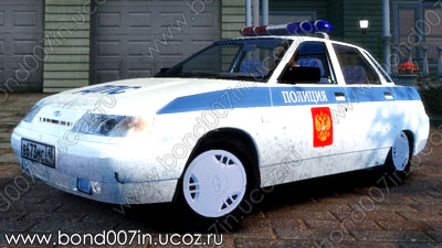 Полицейский автомобиль для GTA 4 ВАЗ 2110 ДПС