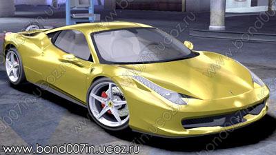 Автомобиль для Need For Speed Carbon Ferrari 458 Italia