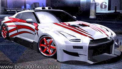 Автомобиль для Need For Speed Carbon Nissan GT-R R35