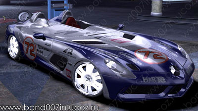 Автомобиль для Need For Speed Carbon Mercedez-Benz SLR Stirling Moss