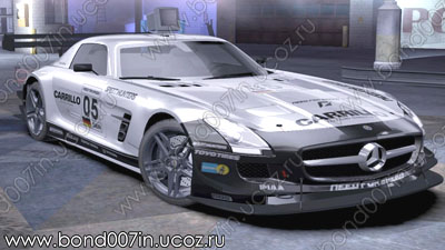 Автомобиль для Need For Speed Carbon Mercedes-Benz SLS AMG 2011