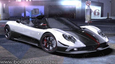 Автомобиль для Need For Speed Carbon Pagani Zonda Cinque Roadster