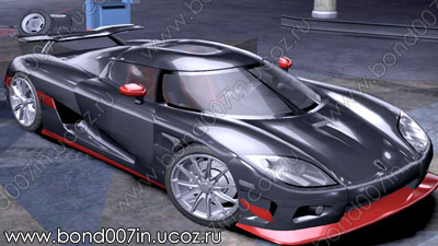 Автомобиль для Need For Speed Carbon Koenigsegg CCXR Edition