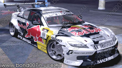 Автомобиль для Need For Speed Carbon Mazda RX8 Team NFS Mad Mike
