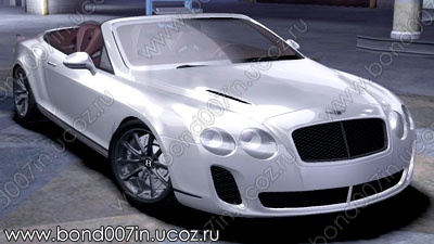 Автомобиль для Need For Speed Carbon Bentley Continental Supersports Convertible