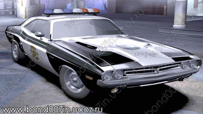 Полицейский автомобиль для Need For Speed Carbon Dodge Challenger R/T 1971 Police