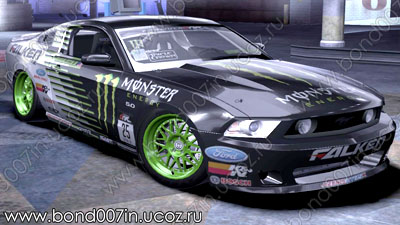 Автомобиль для Need For Speed Carbon Ford Monster Energy/Falken Tire Mustang GT