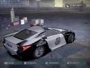 Lexus LFA Concept Police для NFS Carbon