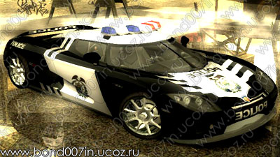 Автомобиль для Need For Speed Most Wanted Koenigsegg CCX Police X3