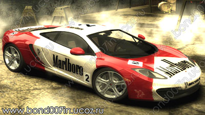 Автомобиль McLaren MP4-12C для Need For Speed Most Wanted
