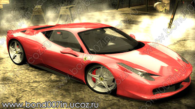 Автомобиль для Need For Speed Most Wanted Ferrari F458 Italia