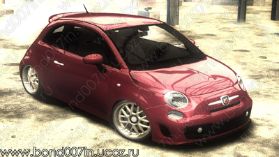 Автомобиль для Need For Speed Most Wanted Fiat 500 Abarth SS