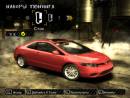 Honda Civic SI для Need For Speed Most Wanted