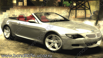 Автомобиль для Need For Speed Most Wanted BMW M6 Cabrio