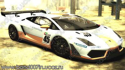 Автомобиль для Need For Speed Most Wanted Lamborghini Gallardo LP560-4 GT3