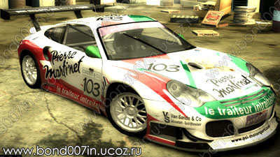 Автомобиль для Need For Speed Most Wanted Porsche 911 Turbo GT1