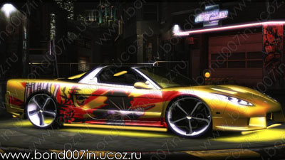 Автомобиль для Need For Speed Underground 2 Acura NSX Veilside