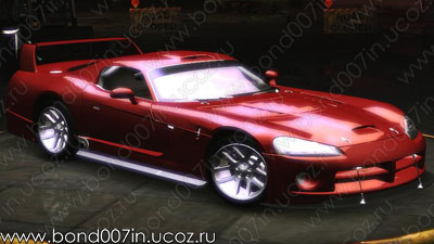 Автомобиль для Need For Speed Underground 2 Dodge Viper Competition Coupe