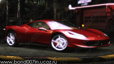  Автомобиль для Need For Speed Underground 2 Ferrari 458 Italia
